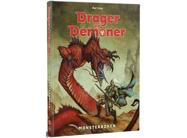 Drager og Demoner Monsterboken - NORSK 